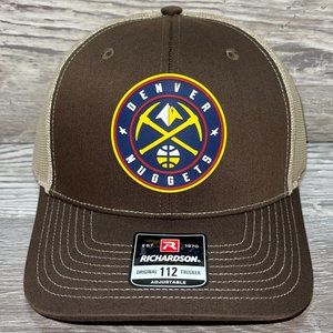 Denver Nuggets 3D Snapback Trucker Hat- Brown/ Tan